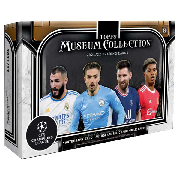 2021/22 Topps Museum Collection UEFA Champions League Soccer Hobby Case (12ct)