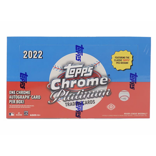 2022 Topps Chrome Platinum Anniversary Baseball Hobby Box