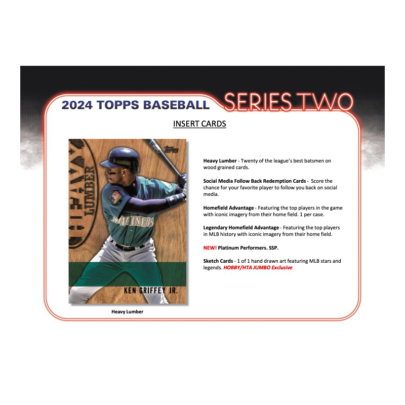 2024 Topps Series 2 Baseball Jumbo Box