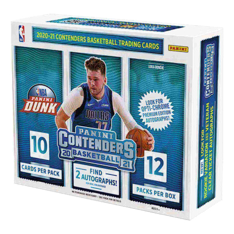 2020/21 Panini Contenders Basketball Hobby Box