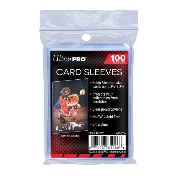 Ultra Pro Soft Card Sleeves (100ct)